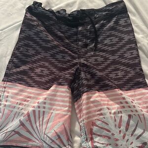 Art Class Monochrome Patterned Shorts